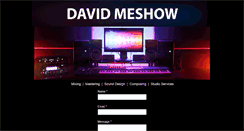 Desktop Screenshot of davidmeshow.com